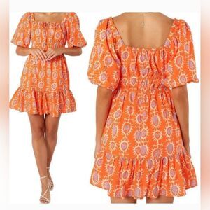 Petal and pup carmen off shoulder mini Women's dress size 12